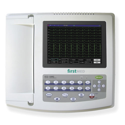 Eletrocardiógrafo para ECG em repouso - ECG-1200 - Trimpeks Healthcare - de 12 canais / digital / com impressora