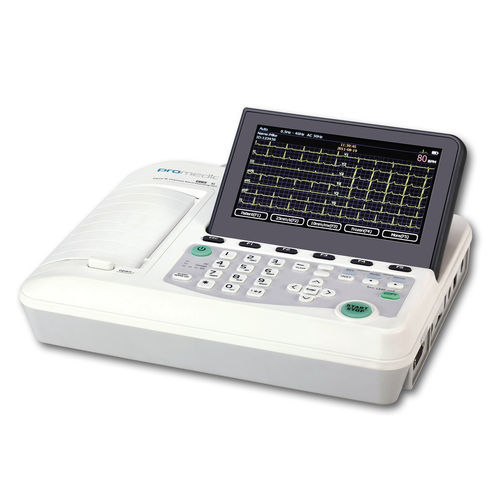 Eletrocardiógrafo para ECG em repouso - PRMECG-6 - Trimpeks Healthcare - 6 canais / digital / com impressora