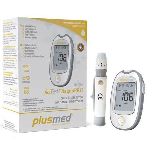 Medidor de glicose GDH - pM-900 - Trimpeks Healthcare - para hospital / de hemoglobina / de ácido úrico
