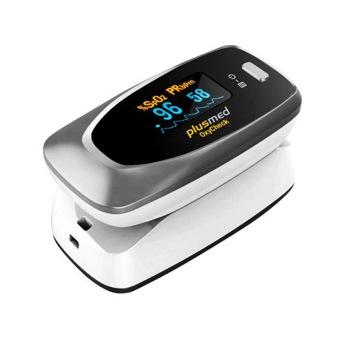 Oxímetro de pulso para dedo - OxyCheck - Trimpeks Healthcare - médico-hospitalar / para internação domiciliar / a bateria