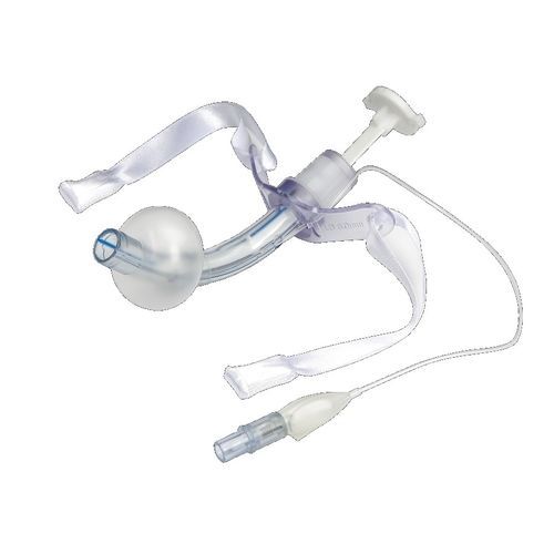 Cânula de traqueotomia - pM-TTC - Trimpeks Healthcare - curva / descartável / flexível