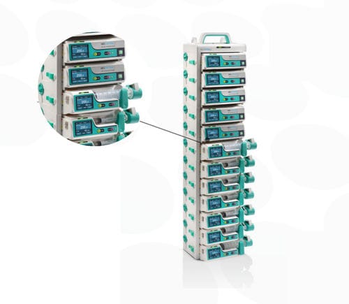 Estação de infusão multivias - MP-80 - Trimpeks Healthcare - para cuidados intensivos / de emergência / modular
