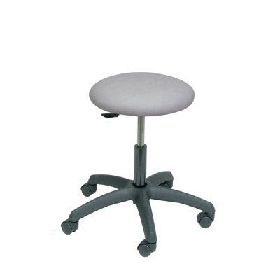 Mocho para estabelecimento de saúde - Ecopostural - RehabMedic - giratório / com rodízios / preto