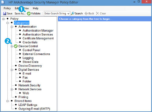 Software de segurança - HP JetAdvantage Security Manager - Hewlett-Packard - de monitorização / de gestão de dados / médico-hospitalar