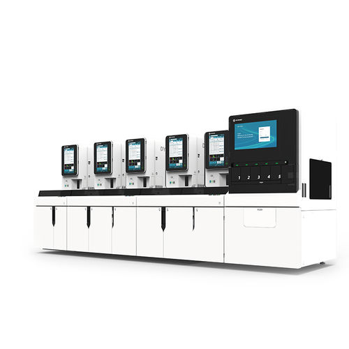 Analisador hematológico automático - DH-8000 - Shenzhen Dymind Biotechnology Co., LTD - de bancada / por citometria de fluxo fluorescente / por difração de laser