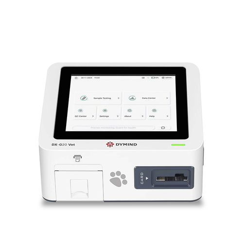 Analisador de gases sanguíneos pO2 - DX-G20 Vet - Shenzhen Dymind Biotechnology Co., LTD - Cl- / Na+ / K+