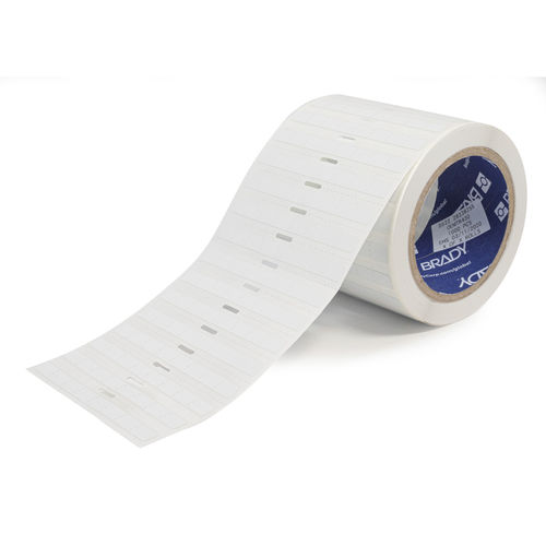 Rolo de etiquetas para tubos - THT-289-492-2-WT - Brady EMEA - resistente a produtos químicos