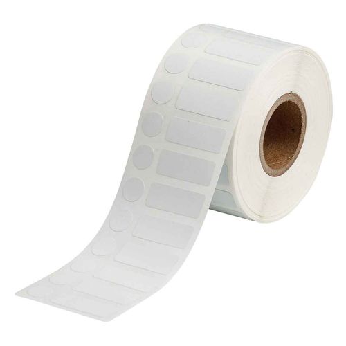 Rolo de etiquetas para tubos - THT-249-7425-2-SC - Brady EMEA - criogênico / resistente a produtos químicos / resistente a solventes