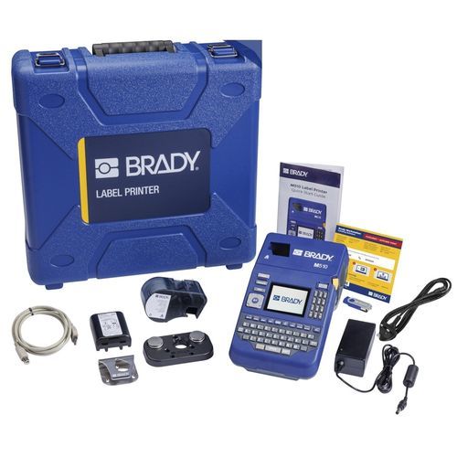 Rotuladora para hospital - M510-KIT-UK-BWS - Brady EMEA - elétrica / de etiquetas com código de barras / digital