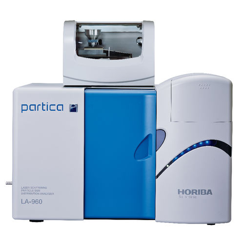 Analisador de tamanho de partículas por espalhamento de luz estático - LA-960V2 - HORIBA Scientific - óptico / a laser / para produtos em pó