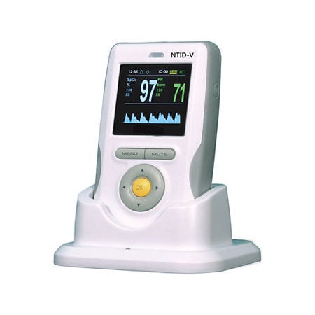 Oxímetro de pulso portátil - NT1D-V - Solaris Medical Technology, Inc. - de bancada / veterinário / branco