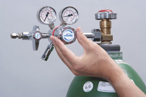 Ponto de consumo DIN - ABNT - Linde HiQ - BS / de gás