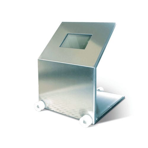 Biombo de proteção radiológica de raios X - BMI series - Comecer - de mesa / com visor
