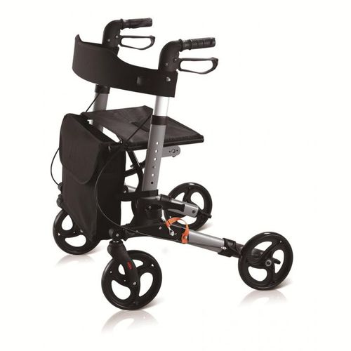 Andador com rodas de 4 rodas - BES-WA78 - Besco Medical - com assento / dobrável