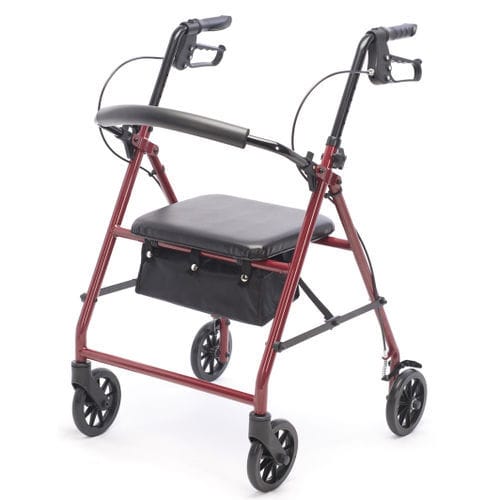 Andador com rodas de 4 rodas - BES-RL004 - Besco Medical - estrutura de aço
