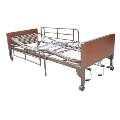 Cama para internação domiciliar - BES-HB035 - Besco Medical - manual / de altura regulável / com ajuste de inclinação