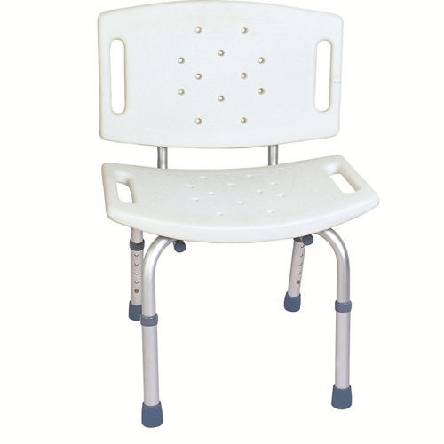 Cadeira de banho com encosto - BES-BS021 - Besco Medical - com altura regulável