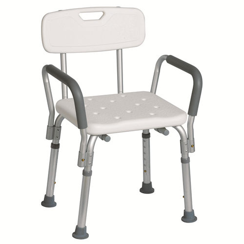 Cadeira de banho com braços - BES-BS026 - Besco Medical - com altura regulável
