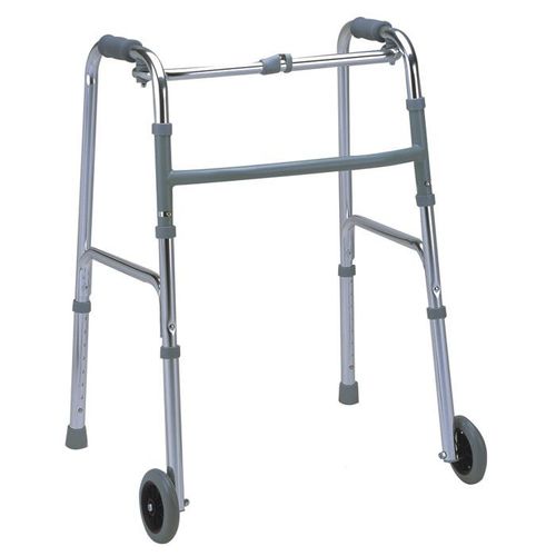 Andador com 2 rodas - BES-WA19 - Besco Medical - com altura regulável / dobrável