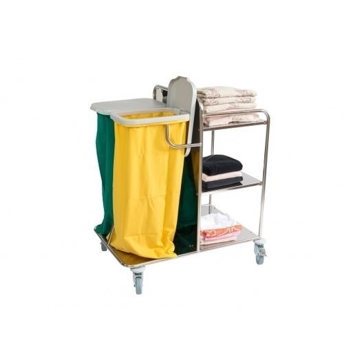 Carrinho para roupa suja - 300410 - TIMO - limpa / médico-hospitalar / coletor de lixo