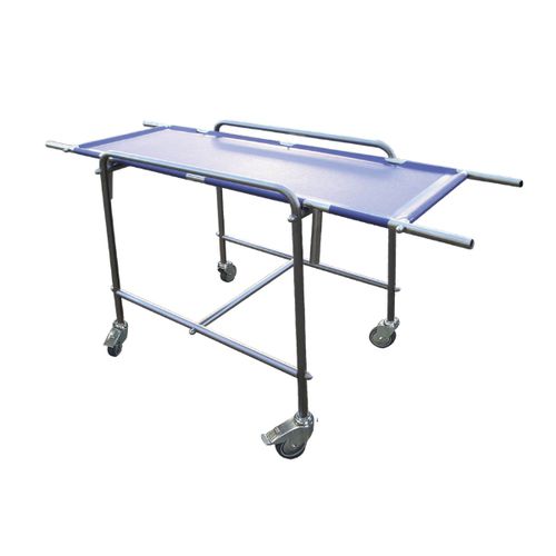 Carro-maca veterinário - 00009949 - Foschi - de transporte / manual / em inox