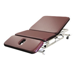 Mesa de Bobath elétrica - Thera-P - PHS Chiropractic - com rodízios / com encosto regulável / articulada em 3 seções