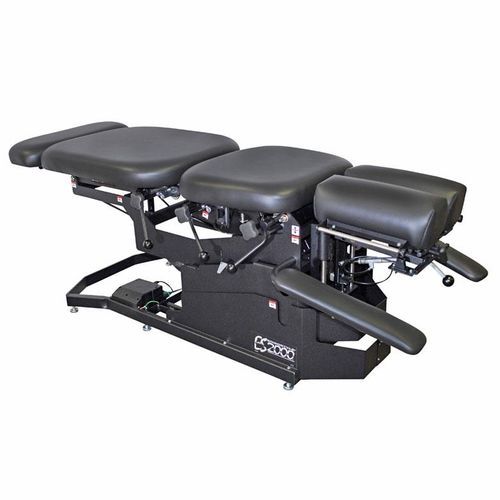Maca de quiropraxia elétrica - ErgoStyle™ ES2000  - PHS Chiropractic - com encosto regulável / articulada em 4 seções