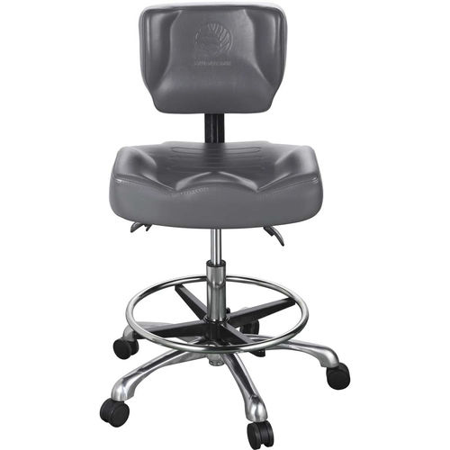 Mocho para consultório médico - EC-278S - ComfortSoul - pneumático / com rodízios / com encosto