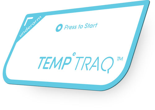 Termômetro infantil - TempTraq™ - TempTraq - eletrônico / de axila / adesivo