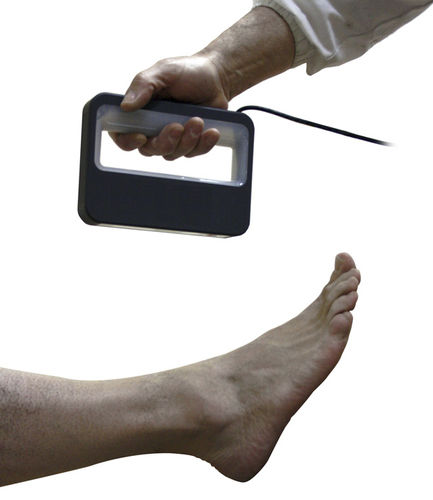 Scanner 3D para fabricação de palmilhas ortopédicas - HandyArt 3D - Diasu Health Technologies - portátil de mão