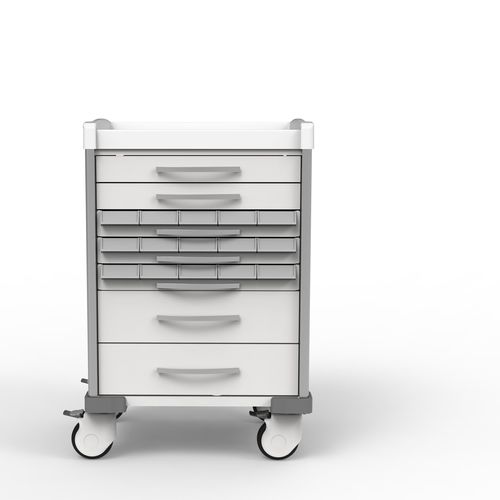 Carrinho de esterilização - pCART-N1-W-A-T-R2  - BriteMED Technology - de emergência / para hospital / para medicamentos