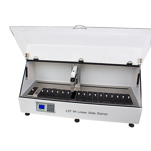 Sistema de preparação de amostras de laboratório - LST94 - LUPETEC - para coloração de lâminas / de tecidos / linear