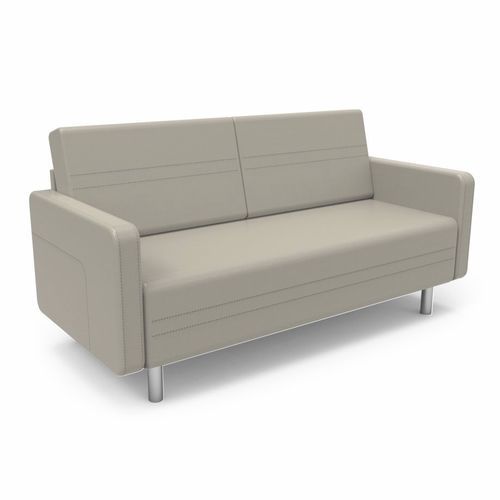 Sofá-cama para quarto de paciente - VLT-675 - Vallitech Móveis Hospitalares - para consultório médico / para sala de espera / de 2 lugares