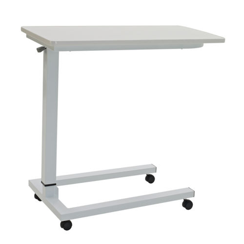 Mesa de refeição com acionamento manual - VLT-454 A - Vallitech Móveis Hospitalares - com rodízios / de altura regulável