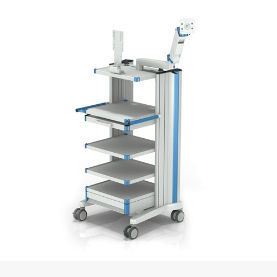 Carrinho hospitalar - ALPHATRON MEDICAL GmbH - para dispositivos médicos / de transporte / 2 gavetas