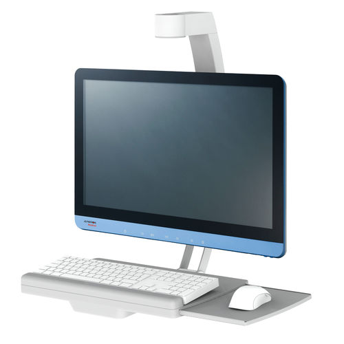 Suporte para computador médico - C-motion - ALPHATRON MEDICAL GmbH - de mesa / compacto / de altura regulável