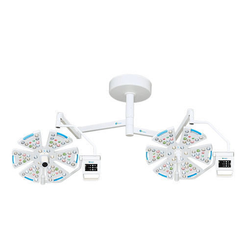 Foco cirúrgico de LED - iLUX 40 40 - XcelLance Medical Technologies - 2 braços / com câmera de vídeo