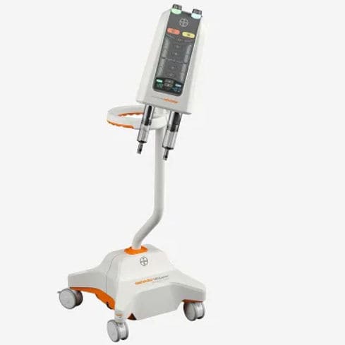 Bomba injetora de contraste para IRM - MEDRAD® MRXperion - Bayer Healthcare - câmara dupla / em material não magnético