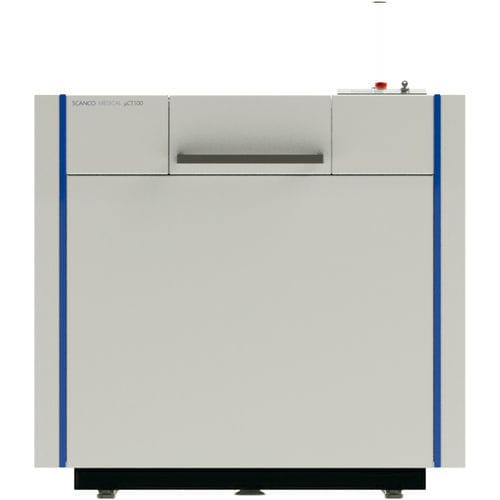 Sistema de imagem pré-clínica por microtomografia computadorizada com raios X - µCT 100 - Scanco Medical