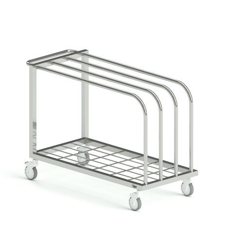 Carrinho hospitalar - PLUSHINE series  - TBT Medical - para hospital / de esterilização / suporte para papel