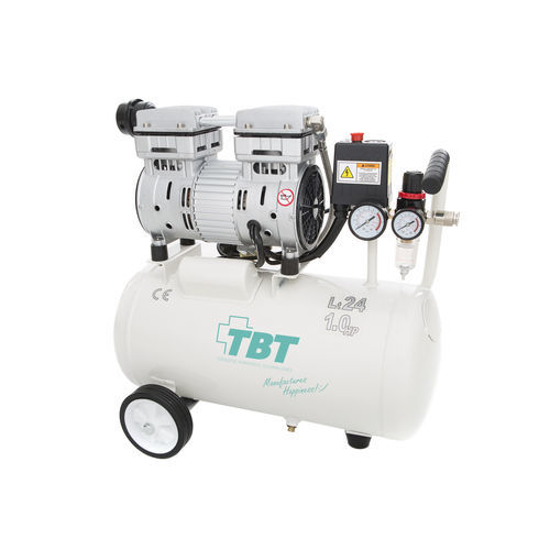Compressor para fresadora - 519002 - TBT Medical - de pistão / com rodízios / portátil
