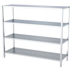 Estante modular - TBT Medical - para caixas / para cestos / em aço inoxidável