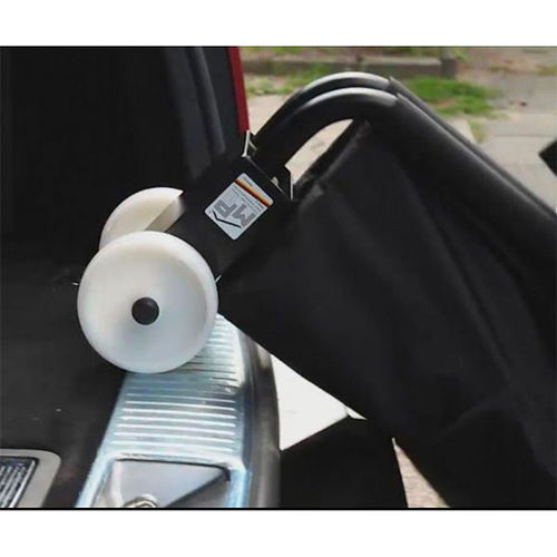 Roda traseira para cadeira de rodas - ALL MONTACAR - Allmobility - estrutura de aço / preta