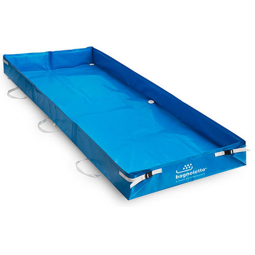 Sistema de banho no leito com bomba - BAGNOLETTO - Allmobility - proteção para cama