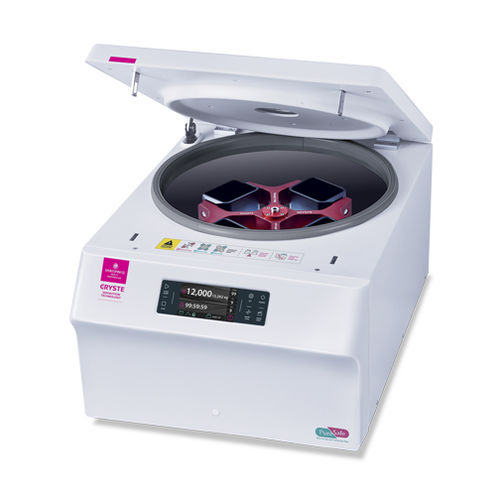 Centrífuga de laboratório - VARISPIN 12 - CRYSTE - para biologia / de sangue / para DNA