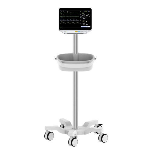 Carrinho hospitalar - RS011C - Coriton Instrument Co., Ltd. - para tela / em alumínio / em material plástico