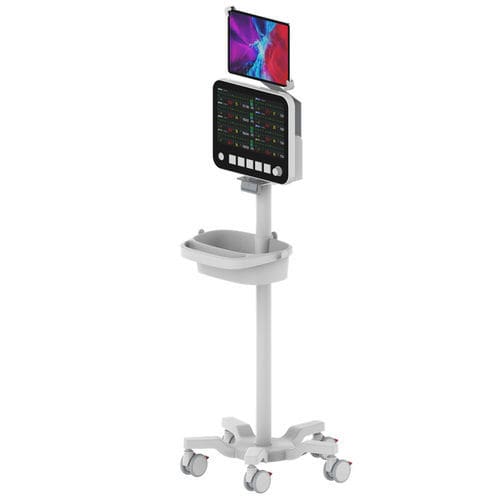 Carrinho hospitalar - Mindray - Coriton Instrument Co., Ltd. - para monitor médico / em alumínio / móvel
