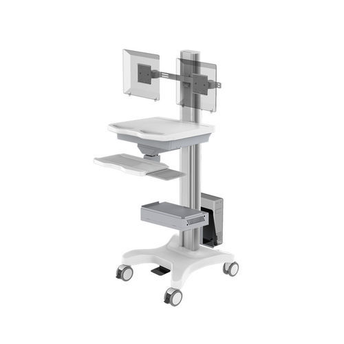 Carrinho para computador de videoconferência - TR800-XX - Coriton Instrument Co., Ltd. - com gavetas / com sistema de segurança / modular