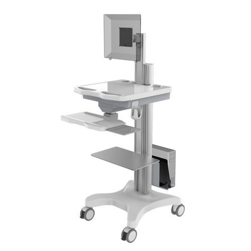 Carrinho para computador com gavetas - KRT-P-2807 - Coriton Instrument Co., Ltd. - com altura regulável / com sistema de segurança / modular