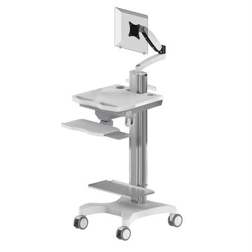 Carrinho para computador para painel PC - TR800-100-XX - Coriton Instrument Co., Ltd. - Point of Care (PoC) / com altura regulável / com sistema de segurança